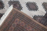 Matta, orientalisk, handknuten, ull.