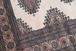 Matta, orientalisk, handknuten, ull.