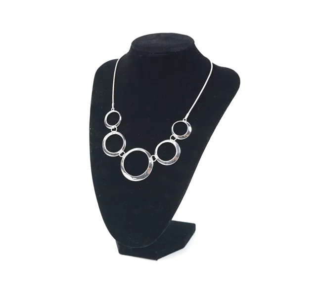 Collier med ormlänk, silver 925.