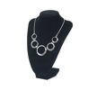 Collier med ormlänk, silver 925.