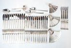 Bestickservis, 98 delar, nysilver, ''Operett''.
