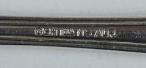 Bestickservisdelar, 122 st, nysilver, ''Gammal Fransk'', CG Hallberg.