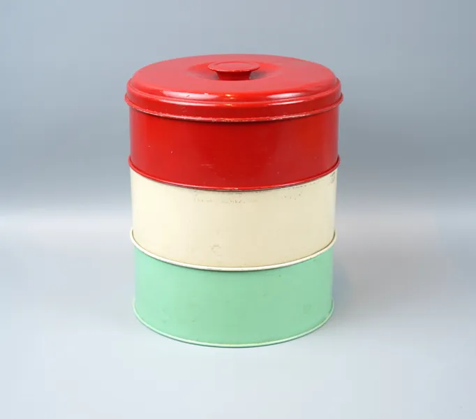 Kakburk, 3-delad, plåt.