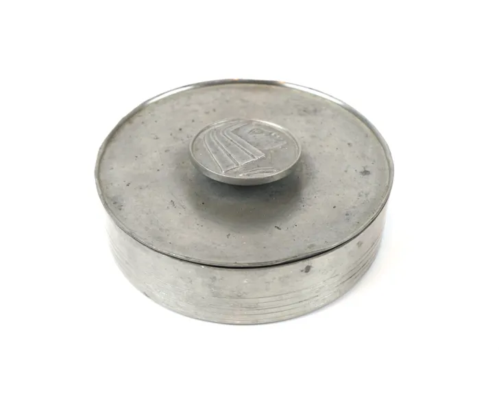 Carl-Einar Borgström, ask med lock, Ystad-Tenn, 1938.