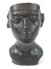 Lauritz Adolph Hjorth, skulptur, stengods, Nefertiti, Danmark.
