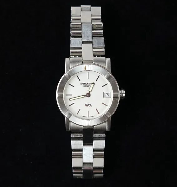 Raymond Weil, armbandsur, Parsital W1, 300, quartz, rostfritt stål/safirglas.