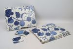 Josef Frank, "La Plata", bordstabletter och coasters, 5+4 st, Firma Svenskt Tenn.