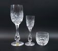 Frtiz Kallenberg, glasservisdelar, 10 st, Pompadour, Kosta.