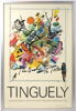 Utställningsaffisch, Jean Tinguely, Sculpture & Machines, The Tate Gallery, 1982.