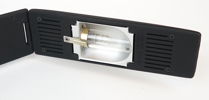 Bordslampa, plast, ''Dove'', Italiana Luce.