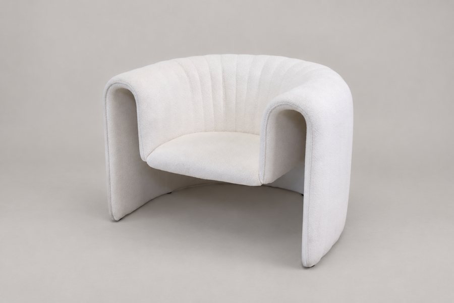 Fåtölj, textil, "Remnant", Sancal.