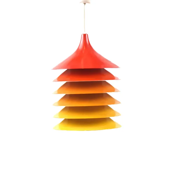 Bent Boysen, taklampa, plåt, ''Duett', IKEA, 1970-tal.