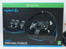 Ratt och pedalkontroll till PC och Xbox One, Logitech G920 Driving Force Racing Wheel.