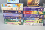 VHS-filmer, 23 st, Walt Disney, bl.a Lejonkungen och Djungelboken.