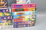 VHS-filmer, 23 st, Walt Disney, bl.a Lejonkungen och Djungelboken.