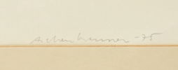 Lennart Ashenbrenner, litografier, 2 st, 277/290 och 283/290, signerade, 1975.