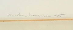 Lennart Ashenbrenner, litografier, 2 st, 277/290 och 283/290, signerade, 1975.