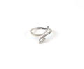 Ring, vitguld 14K med diamanter.