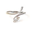 Ring, vitguld 14K med diamanter.