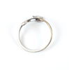 Ring, vitguld 14K med diamanter.