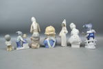 Figuriner, 7 st, bl.a Lladro.