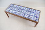 Soffbord, teak/kakel.