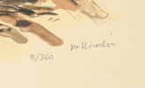 Jan Rhodin, litografi 91/360, signerad.