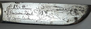 Kniv med slida, J. Marttiini, Finland.