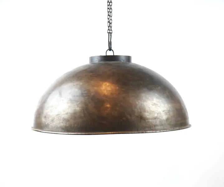 Fabrikslampa, metall.