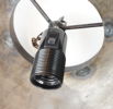 Fabrikslampa, metall.