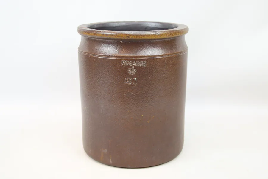 Krus, 10 liter, stengods, Höganäs.