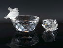 Figuriner, 5 st, glas, Swarovski