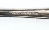 Matskedar, 9 st, silver, ''Haga''.