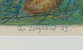 Per Lergaard, särtryck, signerad, 1963.