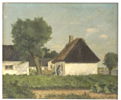 Gerhard Karlmark, olja på duk och pannå, 2 st, signerade.