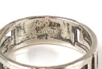 Ring och halscollier(doserad), silver.