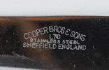 Bestickservis, 10 delar, horn/rostfritt stål, Cooper bros & sons, Sheffield England.