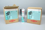 Acetat silikon, 24 tuber, svart, Dowsil 781, DOW.