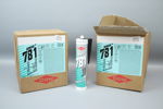 Acetat silikon, 24 tuber, svart, Dowsil 781, DOW.