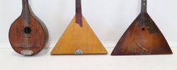 Mandolin samt balalajkor, 3 delar.