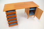 Skrivbord, teak.