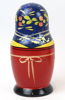 Matryoshka, 10 delar, trä Ryssland, komplett, 1960-70 tal.
