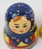 Matryoshka, 10 delar, trä Ryssland, komplett, 1960-70 tal.