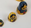 Matryoshka, 10 delar, trä Ryssland, komplett, 1960-70 tal.