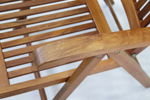 Trädgårdsmöbler, 7 delar, teak/textil, Brafab.