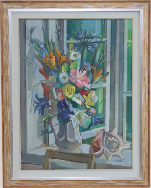 Gerhard Wihlborg, olja på duk, signerad, daterad -69.