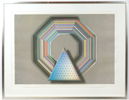 Beck & Jung, ''Computer ink plot'', ''Indiangame I'', litografi 24/150, signerad, 1985.