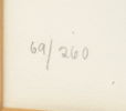 Hugo Zuhr, litografi 69/260, signerad.