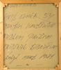 Kris Evald, olja på duk, signerad, 1981.