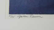 Sten Hammar, "Gubben Larsson", litografi 21/25, signerad, 1999.